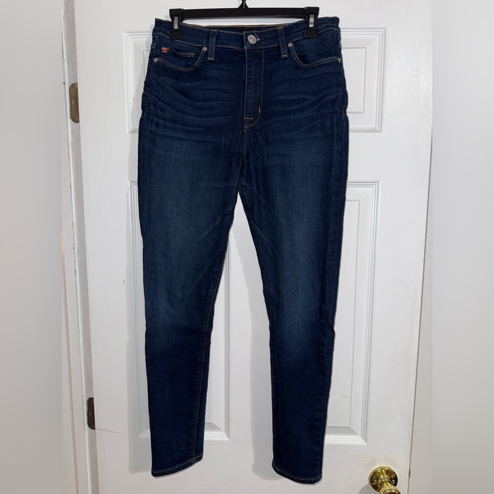 Hudson High Rise Blair Super Skinny Ankle Jeans - size 30